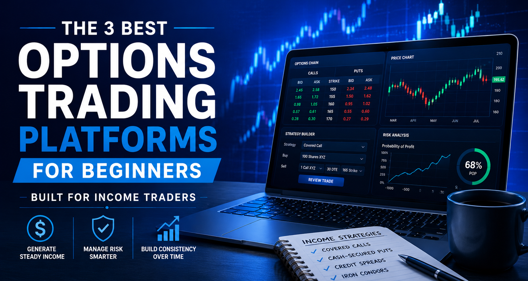 The 3 Best Options Trading Platforms for Beginners (Built for Income Traders)